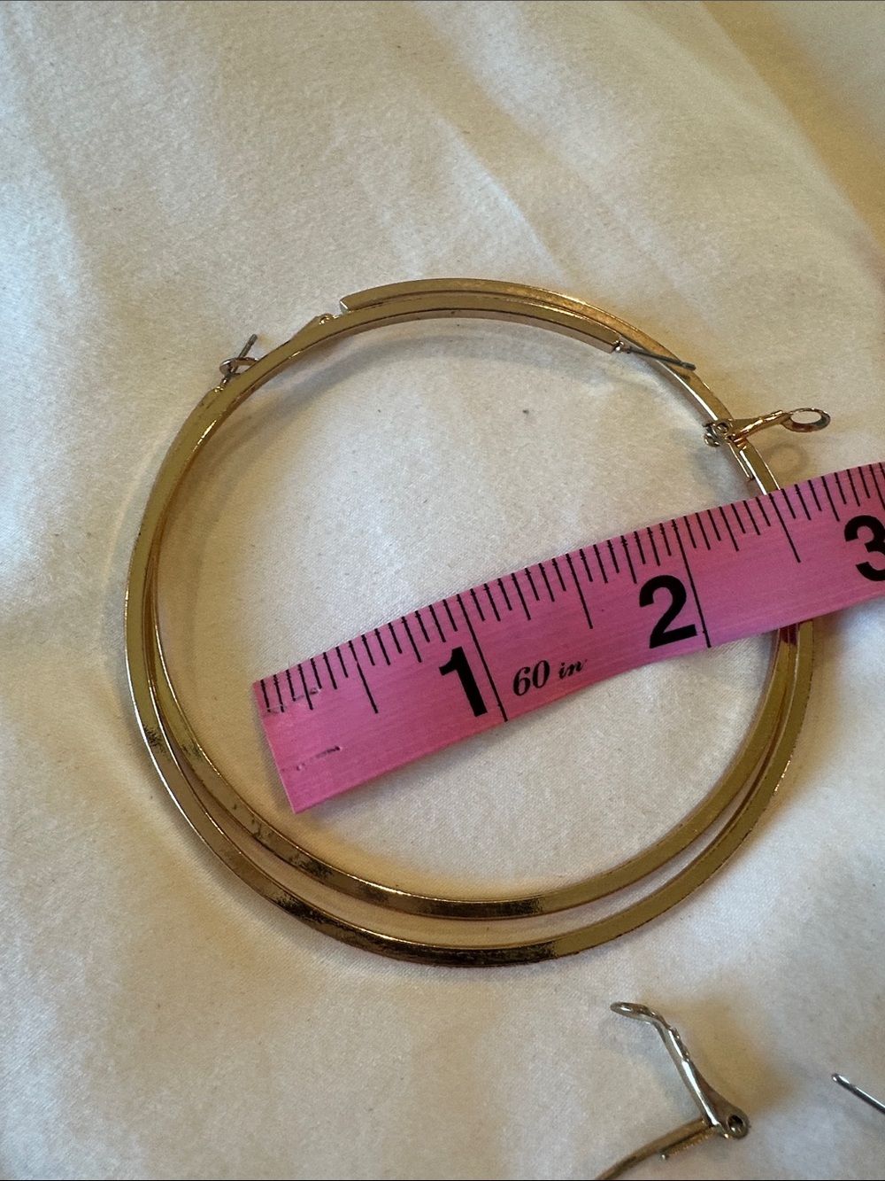 Hoop Earring Set - Gold - Picture 5 of 7